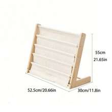 Wood Kids Bookshelf Nursery Small Book Shelf Baby Bookcase Storage Magazine Rack 5/7 Tier Toddler Front Facing Children Book Rack For Classroom Playroom Bedroom Boy Girl's Gift - Multicolor - View 13