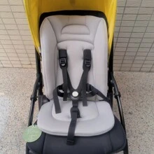 1pc Thickened Cotton Stroller Seat Cushion, Baby High Chair Pad, Soft Pure Cotton Stroller Accessory For Autumn/Winter - Multicolor - View 16