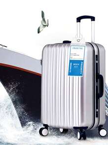 Luggage Tag For Cruise Ship Essentials, Cruise Luggage Tag Holder, Clear Cruise Luggage Tags For All Cruise Lines Travel Essentials ,For Travel Backpack Luggage Suitcase Travel Gear ,Back To School Workout School Supplies, Holiday Camping Holiday Essentials, Vacation Accessories Suitcase Tag - Multicolor - View 5