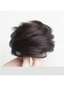 1 Miếng Máy tạo búi tóc Với Hoa & Bowknot Chi tiết , Thanh lịch Và vui tươi Thiết kế Đối với phụ nữ - màu đen - Xem 6