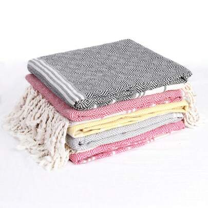 COTZRTOV 1Pc Turkish Beach Towel, Lightweight, Quick Dry, Sandproof, Oversized-39*71inch, Compact Towel For Adults Beach Accessories Gifts, Pool, Swim, Travel & Camping Summer Travel, Vacation Holiday Bathroom Decor Beach Essentials