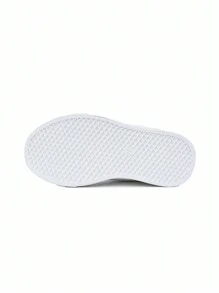 Zapatillas casuales con suela blanda y cierre de gancho y bucle para niños, para primavera/otoño - Blanco - Ver 5