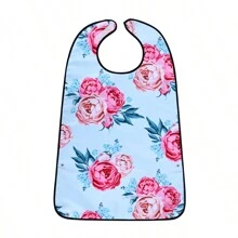 1pc/2pcs, Adult Bibs For Women, Reusable Apron, Wipeable With Optional Crumb Collector, Waterproof Washable Restaurant Clothing Protector, Gift For Women/Mom