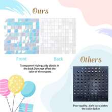 3x6FT Shimmer Wall Backdrop Sequin Panels 18 Packs-Sparkly Backdrop Metallic Tnsel Backdrop,For Bridal Shower Birthday Backdgrounds Advertising Rainbow Silver Ceremony Wedding Parties Panel Engagement Decorations