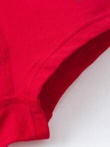 mini bala Young Boys Red Year Briefs, Breathable And Antibacterial Shorts - Red Hue - View 6