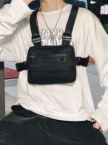 HGUL+BAG Túi đeo ngực mới cho nam Túi đeo ngực phong cách hoạt động ngoài trời Túi đeo ngực nhỏ Túi đeo hông đường phố cho nam Túi đeo hông cho sinh viên đại học Túi đeo vai ký túc xá đa chức năng cho bố mùa hè Túi đeo vai cho sinh viên năm nhất Túi đeo vai Hip Hop Túi đeo vai phong cách đường phố Túi đeo vai câu cá Túi đeo vai nhiều ngăn Túi màu đen Túi đi bộ đường dài Túi đựng đồ du lịch sinh viên Dung tích lớn Đa chức năng Di động Thời trang Túi đeo ngực du lịch thường ngày Túi đeo hông Túi đeo hông cho nam Quà tặng Giáng sinh cho nam - màu đen - Xem 1