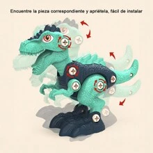 DIY Dinosaur Toys For Kids With Electric Drill,Fun Dinosaur Toy,Realistic Dinosaur As A Birthday Gift,Tyrannosaurus Rex, Velociraptor, Brachiosaurus And Triceratops Are Available In A Variety Of Specifications For You To Choose From. They Can Be Used As Children's Day Gifts, New Year Gifts, And Back-To-School Gifts For Kids. - TOY531-粉紅色包裝-4隻恐龍 - 查看 11