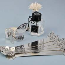 10pcs Paper Napkin Holder Rings, Hollow Butterfly Napkin Rings Napkin Buckles Holder For Wedding Dinner Party Celebration Table Centerpieces Decor - Multicolor - View 3