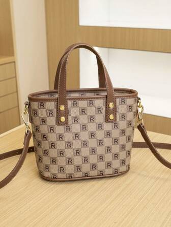 时尚水桶包 - 新季女士手提包、斜挎包、单肩包、托特包，宽敞、奢华、时尚，适合工作和通勤，适合中年妈妈，小众品牌，多功能，别致