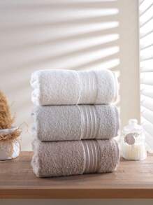 Set di 3 asciugamani da mano e viso da 50x90 cm Znp casa Lines