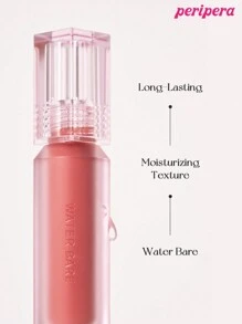 Peripera K-Beauty Water Bare 鏡面水光唇釉，玻璃感豐唇唇蜜，自然保濕，輕盈顯亮，長效持色，舒適不黏膩，口罩友善，不留白膜 - #05 Red Update - 查看 5