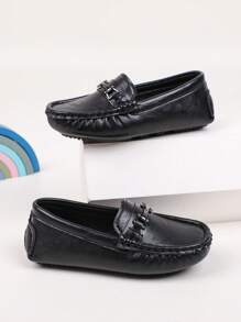 Girls' Slip-On Casual Flats, Comfortable & Breathable, Versatile - Black - View 8