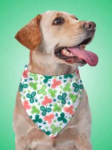 St. Patrick's Day Dog Bandana, Suitable For Small And Medium Dogs, High Quality Material, Unisex Design - Multicolor - View 5