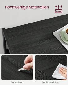 VASAGLE Baker's Racks - Noir - Voir 6