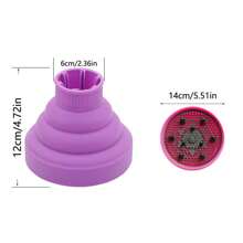 1 Pieza Difusor de Secador de Pelo, Difusor de Pelo Universal Adaptable para Secadores de Pelo con D-1.575-Pulgadas a 1.968-Pulgadas (4.3-4.5CM) para Cabello Rizado o Ondulado, Accesorio Difusor de Secador de Pelo Universal para Cabello Rizado y Cabello Ondulado Natural, Difusor de Silicona Plegable para Secador de Pelo - Viaje y Almacenamiento Fácil, Ideal para Viaje, Salón y Uso Doméstico, Vuelta a la Escuela, Artículos Esenciales de Viaje, Accesorios para el Cabello para Mujeres, Cepillo para Peinado Hacia Atrás, Accesorios de Barbero, Secador de Pelo, Cabello, Barbero, Herramientas para el Cabello, Productos para el Cabello, Accesorios para el Cabello, Cepillo de Borde, Cepillo de Peinado, Accesorios de Barbero, Viaje, Secador de Pelo, Cosas para el Cabello, Laca para el Cabello, Accesorios para el Cabello, Productos para el Cabello Rizado, Equipo de Peluquería, Accesorios, Tijeras de Corte de Cabello, Navidad, Barbería, Accesorios de Barbero, Accesorios para el Cabello, Peluquería - Multicolor - Ver 12