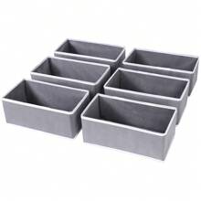 1/6 件装梳妆台收纳盒、衣服抽屉收纳盒、收纳盒和储物抽屉、梳妆台抽屉收纳盒、卧室衣服收纳盒、裤子、鞋子、牛仔裤、靴子、裙子、卧室、收纳盒、收纳、家居收纳、女式白色 T 恤、女式黑色裤子、女士冬装、连衣裙、女士冬装、优雅女装、女士白衬衫、长袖、女士白色连体裤、女士春季连衣裙、女士春季服装、春季、春季服装、极简主义、夏季上衣 - 彩色 - 查看 20