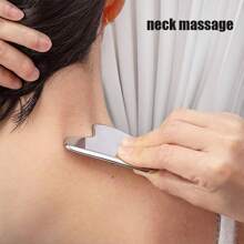 1pc Mini Stainless Steel Facial Massage Tool, Face Care Beauty Tool For Home And Salon Use