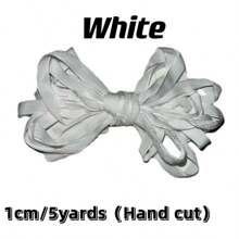 5 Iarde Rotolo di nastro in velluto di alta qualità da 1 cm di larghezza, morbido e lussuoso, perfetto per confezioni regalo, cucito, decorazioni, matrimoni