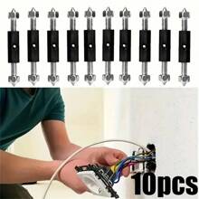 Kit Reparo Salva Caixinha 4x2 Luz Interruptor Com 10 Peças - Preto - Visão 2