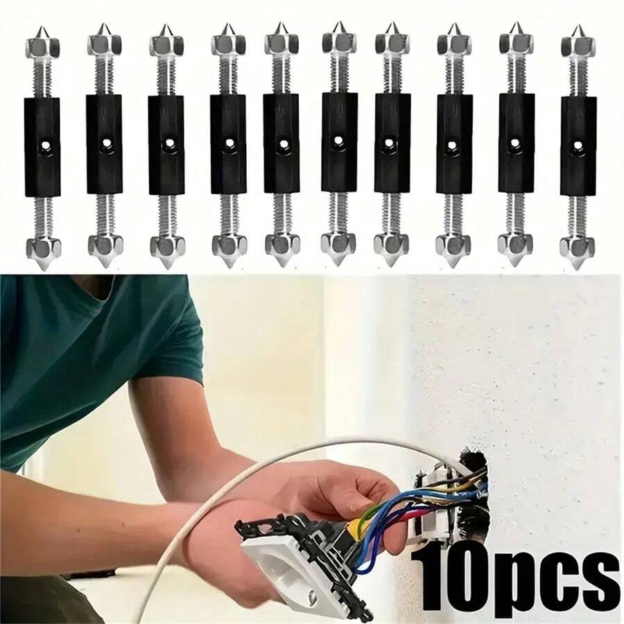 Kit Reparo Salva Caixinha 4x2 Luz Interruptor Com 10 Peças