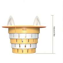 1 szt. sitko do zlewu kuchennego Monster Design - gruby i wytrzymały filtr do zlewu, zwiększa pojemność i otwory odpływowe, niezbędny w gospodarstwie domowym