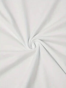 2 件大码休闲套装，女士艺术字母印花弹力短款 T 恤和短裤套装