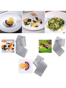 1pc Silicone Mold Coral Sugar Lace Mat DIY Silicone Cake Lace Mold For Cake Edge Decoration 3D Hollow Leaf Mold, Candy Mold For Gum Paste, Chocolate, Frosting, Butter, Soap - Multicolor - View 5