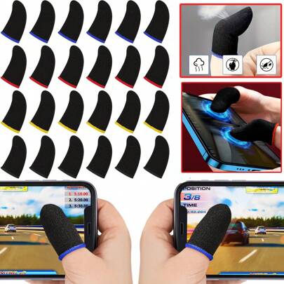 8-36件/24针碳纤维手游指套