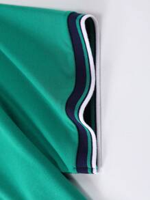 Mens Casual T-Shirt Womens Top Short Sleeved Adult Clothing Comfortable And Breathable - Navy - View 5