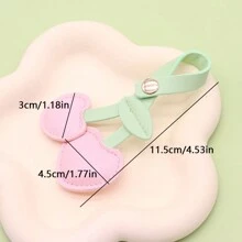 1 pieza Llavero con cereza personalizada, regalo para su ser querido, pareja, amigo, familia, vacaciones, aniversario, accesorios lindos para bolsa y equipaje