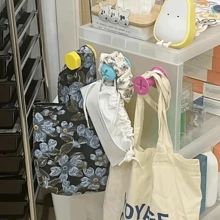 1set Cute Colorful Large Screw Hook, Flexible Combinable Hook, Traceless Self Adhesive Hanging Hook, For Home - Color - View 6