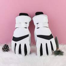 Winter Anti Cold, Windproof, Waterproof, Anti Slip Riding And Skiing Thick And Warm Touch Screen Gloves - Girls Ski Gloves - View 17