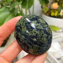 1pc Natural Pietersite Palm Stone, Specimen Touchstone, Natural Raw Pietersite For Handling, Home Decor, Party Decor, Aquarium Decor, Home Craft, 5-6cm/Each Natural Stone Is Unique, Reference Photo Only, Please Do Not Purchase If Bothered