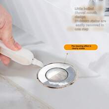 1pc Duck-Shaped Hair Clip Bathroom Cleaning Clamp, Multi-Functional - Multicolor - View 4