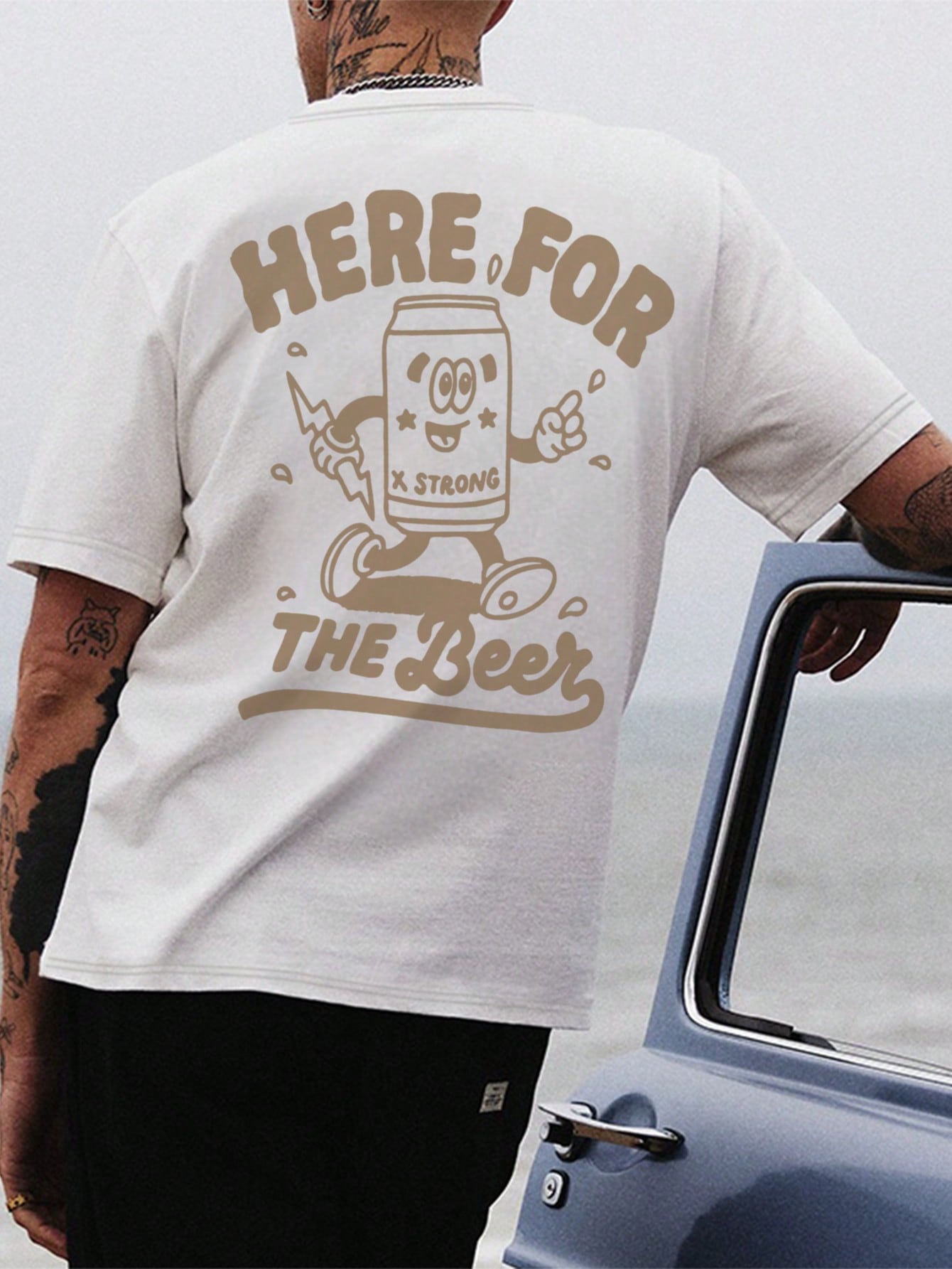 Fashionable Men's Short Sleeve T-Shirt | Personalized Print Design | Essential For Summer | Comfortable & Breathable, Showcase Your Style