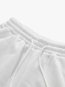 Damen Jogginghose mit Schleifendruck, minimalistisch, jugendlich, Campus-Stil, Mode, Lässig, Pendeln, Sport, Fitness, Outdoor