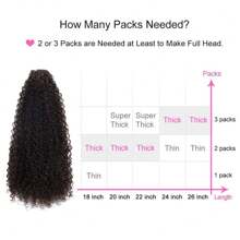 Clip In Hair Extensions - 140G Synthetic Hair Dark Brown Clip In Hair Extensions Jerry Curly Hair Extensions For Extensions Hairpieces (2# 24 Inch)(Pack Of 7) - Dark Brown - View 5