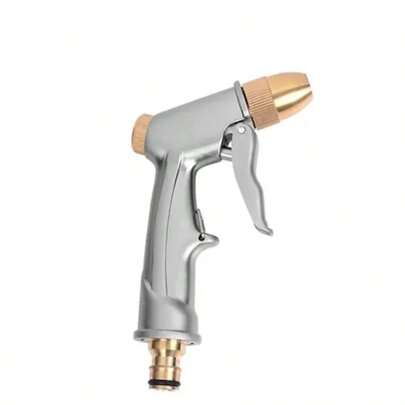 Garden Sprayer High Pressure Water Hose Nozzle Adjustable Spray Gun For Watering Plant