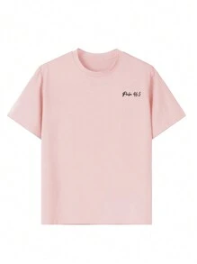 A Casual Printed Round Neck Pullover Short Sleeved T-Shirt For Girls And Children In Summer - Fun Printed And Colorful T-Shirts Bring Joy And Happiness To Every Child! Tween Girl Clothes Girls Graphic Tees Summer Tops Tween Girl Clothes