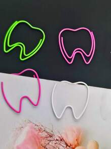 30pcs Or 50pcs Tooth Paper Clips Small Paperclips Bookmarks Planner Clips Metal Office Clips For Document Sorting Organizing Office Stationery Supplies,Back To School,School Supplies