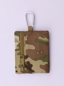 1pc Malist Outdoor Brand Pouch For Camping Hiking Fishing Card Holder Keychain Earphone With Zipper Casual Style Lanyard Length Approx. 45cm For Men Wallet Mini Wallet Purse Wallet For Women Coin Wallet - Multicolor - View 6