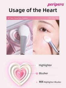 Peripera K-Beauty All Take Mood Like 调色板、多合一化妆调色板、眼影调色板、哑光闪光眼影、腮红、高光、眼影、日常化妆、韩国化妆