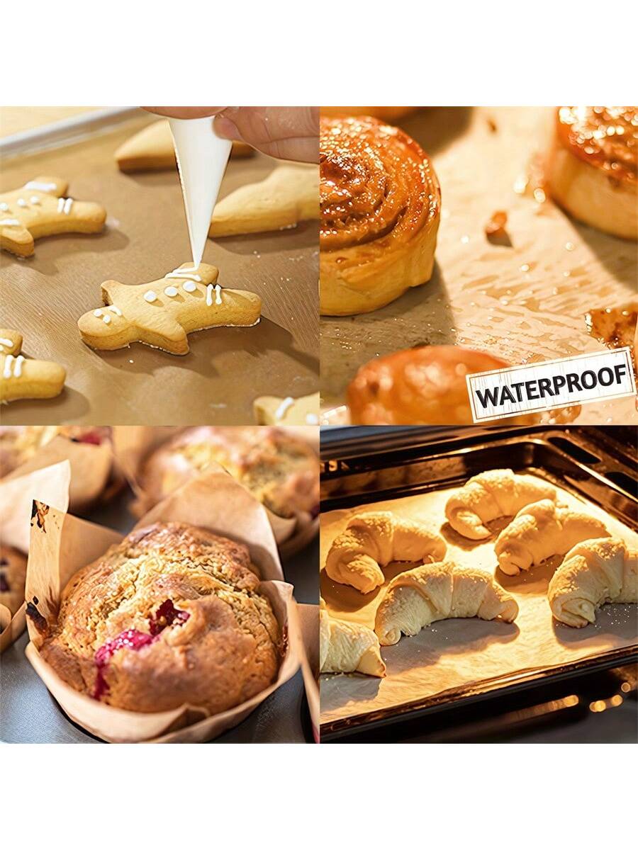 ورق خبز سيليكون لا يلتصق للطهي والشوي والقلي الهوا...