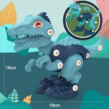 DIY Dinosaur Toys For Kids With Electric Drill,Fun Dinosaur Toy,Realistic Dinosaur As A Birthday Gift,Tyrannosaurus Rex, Velociraptor, Brachiosaurus And Triceratops Are Available In A Variety Of Specifications For You To Choose From. They Can Be Used As Children's Day Gifts, New Year Gifts, And Back-To-School Gifts For Kids. - TOY531-粉紅色包裝-4隻恐龍 - 查看 4