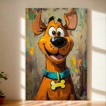 Puppy Wall Art Series, Various Styles, Fulfills Diverse Decoration Needs,Festive Touch For Valentine's And New Year