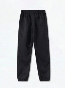 1pc Teenagers/Boys' Sports Outdoor Casual Minimalist Drawstring Waist Pants, New Spring/Autumn