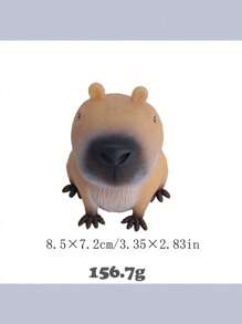 Capybara Squeeze Toy, Anti-Stress Relief Gadget, Creative Water Rodent Animal, Squeezing And Pressing It Releases Pressure - Capybara Squeeze - View 2