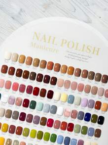 48/88/160 Colors Nail Art Display Board Acrylic Nail Stand With False Tips UV Gel Polish Glue Nail Color Showing Shelf, Multi-Functional For Nail Art Display, Photography, Nail Tools Background