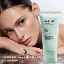 BARUBT [草本提取物] 亮白去角质凝胶 50g 低过敏性 健康清洁保湿 适合所有肤质的成年人 含芦荟提取物和甘草根提取物 - 綠色 - 查看 6