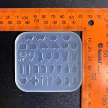 Molde de resina para accesorios médicos, molde de silicona para accesorios, molde de líquido de resina, molde de silicona para llaveros de resina, molde de resina - Silicona - Ver 3